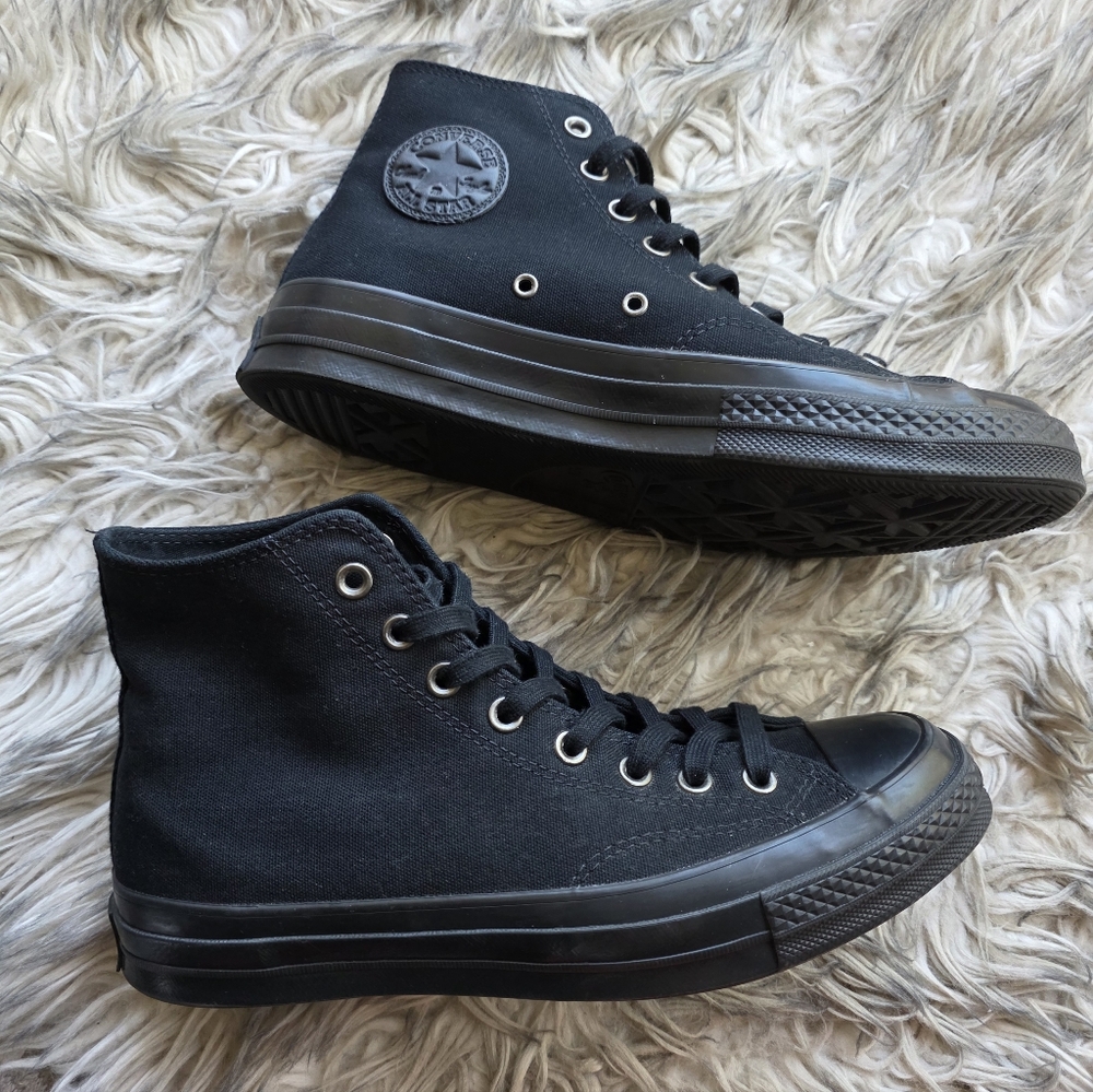 Converse Chuck Taylor All Star 70 Black High-Top Sneakers, Unisex Sizing - Picture 5 of 11